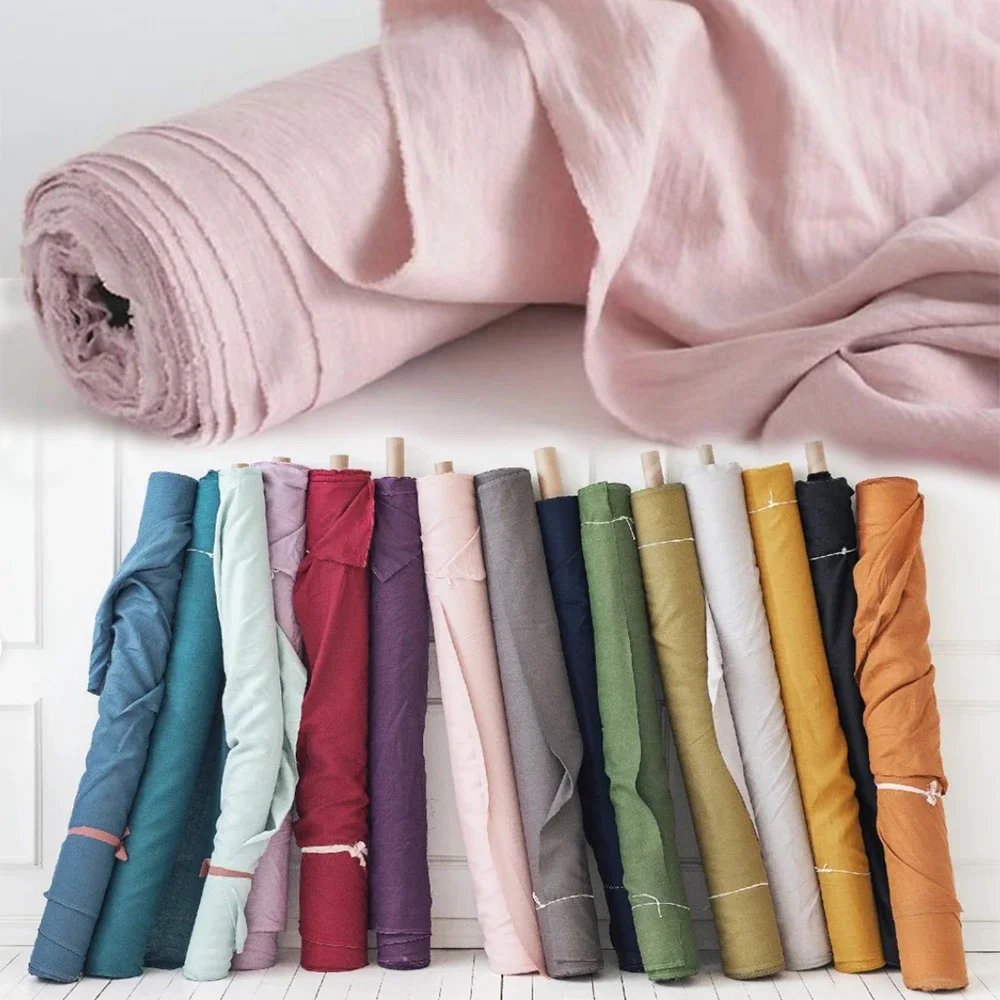 Baby Clothing Organic - Tissu 100% lin naturel 280cm, tissus