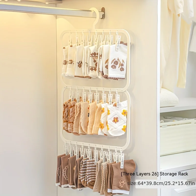 Cintre multifonctionnel pour b - Baby Clothing Hanging Rack avis et prix