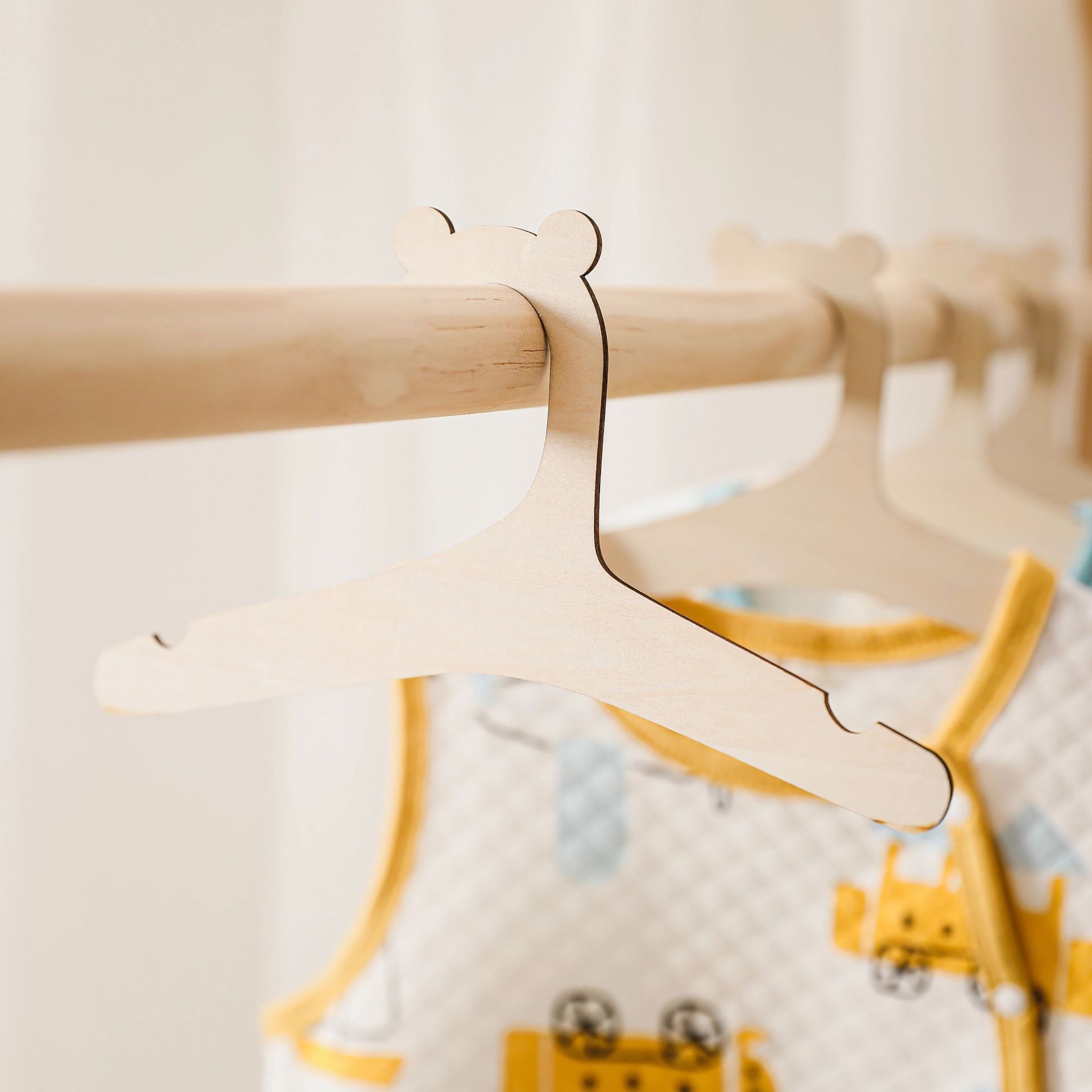 5/10 pièces Cintres en bois po - Baby Clothing Hanging Rack avis et prix